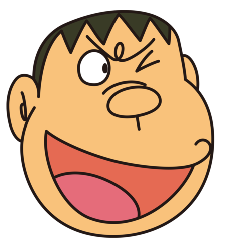 胖虎头像简笔画