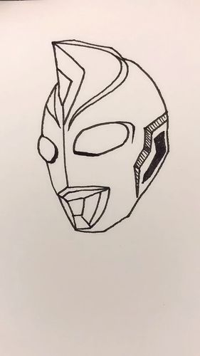 奥特曼系列简笔_简笔画_简笔画教程_知识_艺术