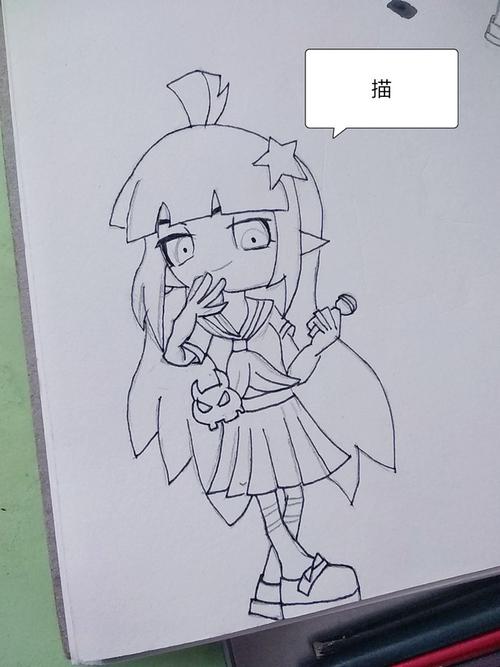 自制凹凸世界凯莉的立牌