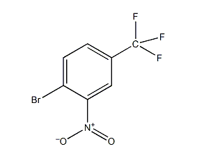 4-溴-3-硝基三氟甲苯结构式