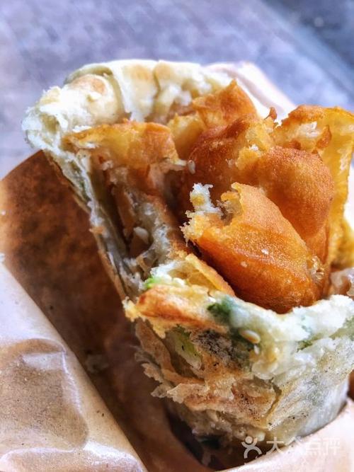 烧饼卷油条