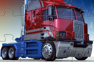 擎天柱卡车拼图