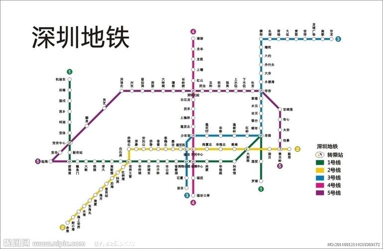 从宝安到深圳东站地铁的路线?