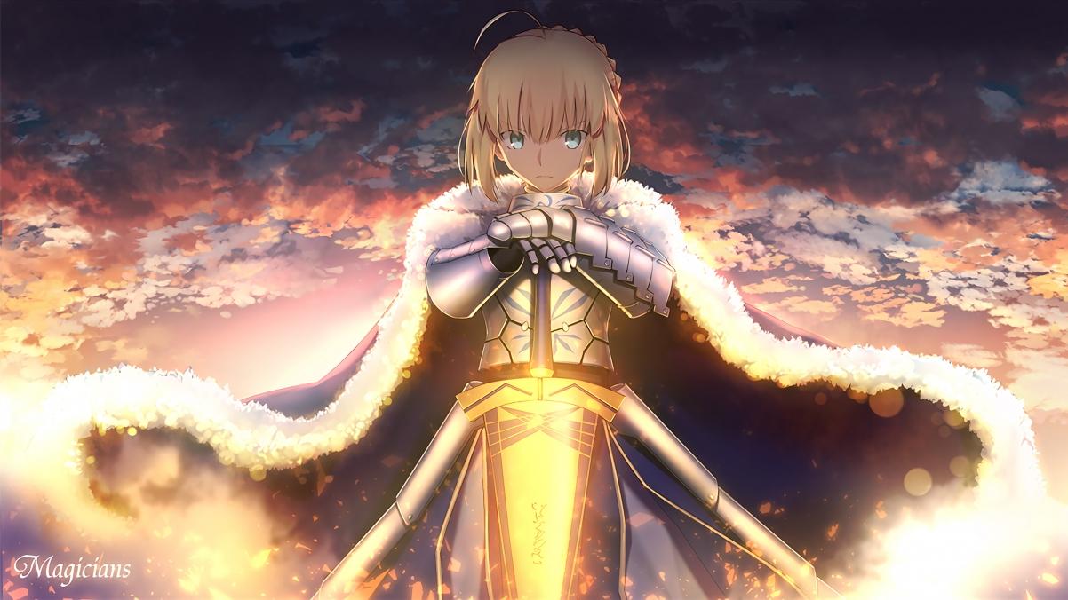吾王saber4k动漫壁纸