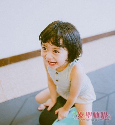 幼儿园小女孩短发发型大全儿童短发弄什么发型好看
