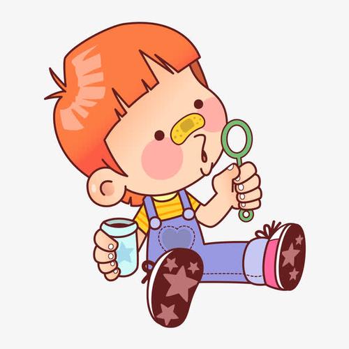 关键词 : 吹泡泡,素材,卡通,手绘