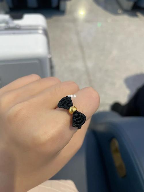 转运珠96蝴蝶结编织戒指_蝴蝶结_戒指_转运珠_编织