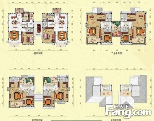碧桂园滨海城别墅户型图
