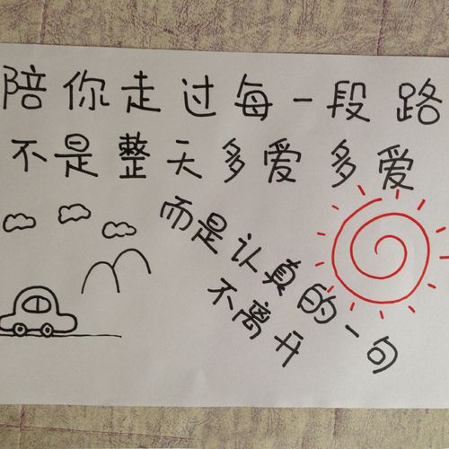 爱上奴奴灬创意礼物表白生日道歉手写创意绘画祝福画出你们的故事商品