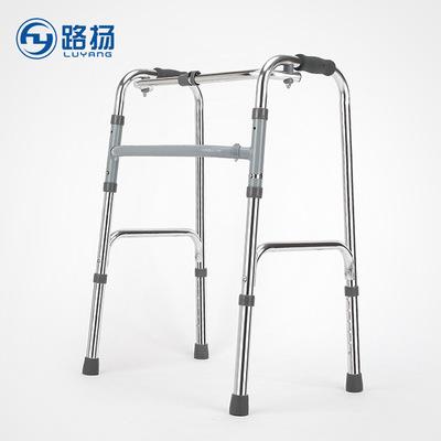 佛山助行器 加厚铝合金老年助行器 残疾人四脚拐杖老人助步器拐棍