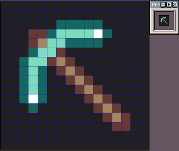 minecraft我的世界像素画网格画图案