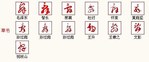 辞的草书怎么写