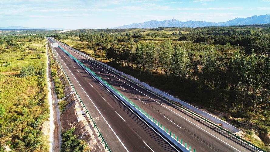 中建五局建造的国道310项目正式开通运营