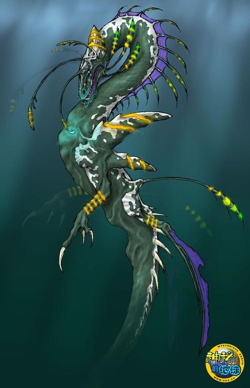 传说中的"海怪"想象图大全
