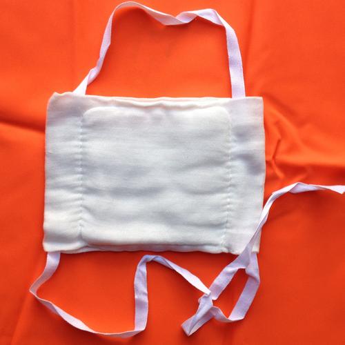 老式脱脂纱布口罩 加厚一次性防尘口罩 白色棉纱布劳保口罩