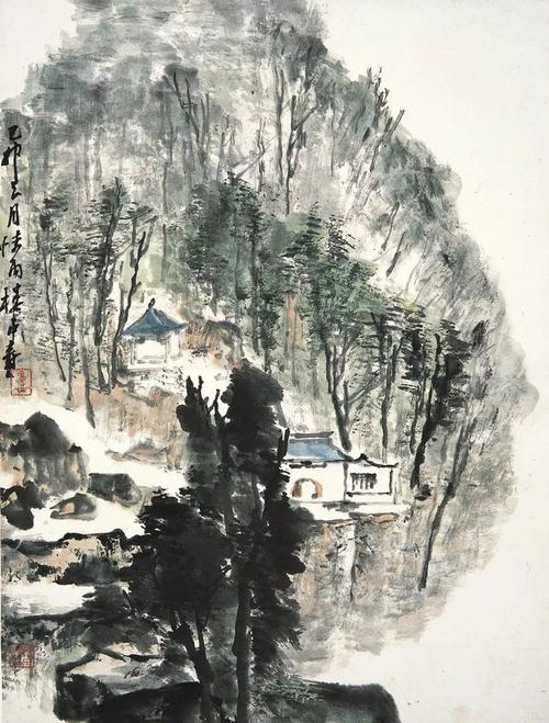 画家要画自己最感动,最想画的——童中焘 山水画欣赏