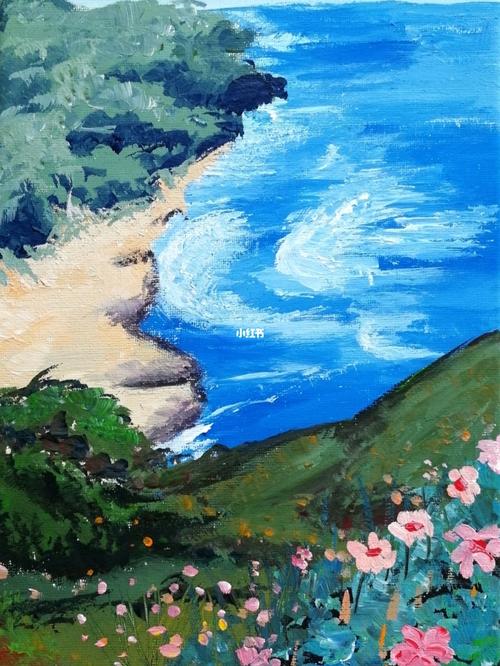 水粉风景画,简单入门 7_风景画_水粉画_文化_绘画