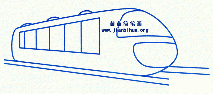 地铁简笔画图片,画法