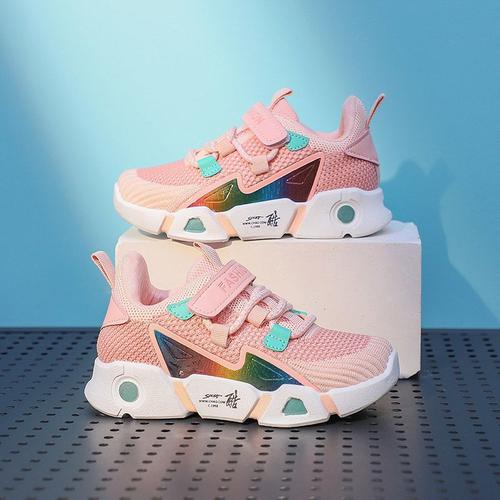 夏季儿童运动鞋男童中大童透气网鞋学生女童鞋春秋款小男孩运动休闲鞋