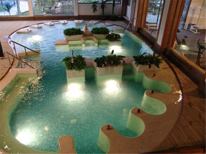 福州景点 金汤国际温泉 莪陪你恏嚒的室内温泉池1 (4/13)