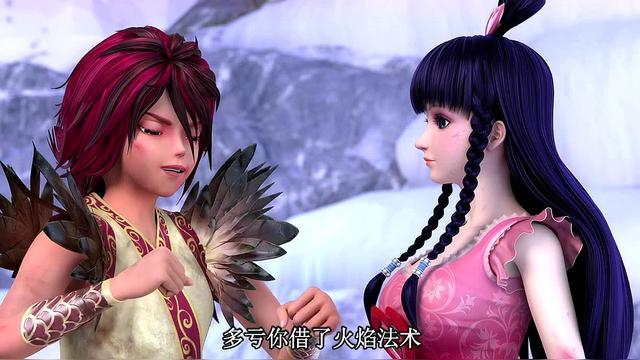 精灵梦叶罗丽:建鹏花样表扬王默,王默害羞的低下头!