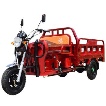 车燃油宗申动力女士家用载客助力老年人i代步车三轮车 宗申110卧机1