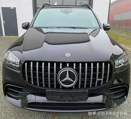奔驰gls450改63包围,amg直瀑式中网更显霸气