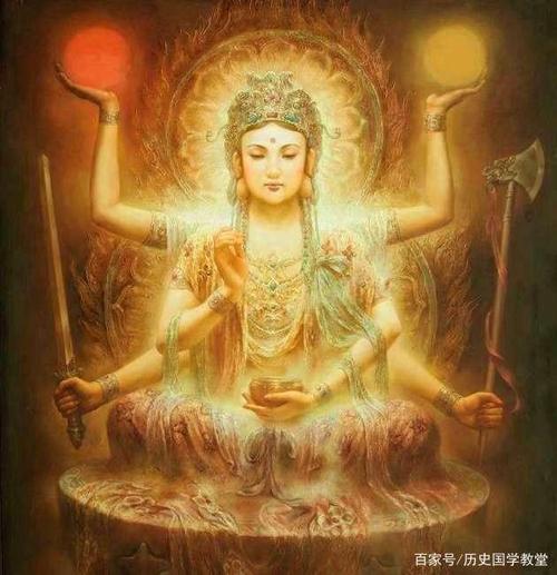 大梵天,乃色界初禅天之天主,统领大千世界,古印度地位