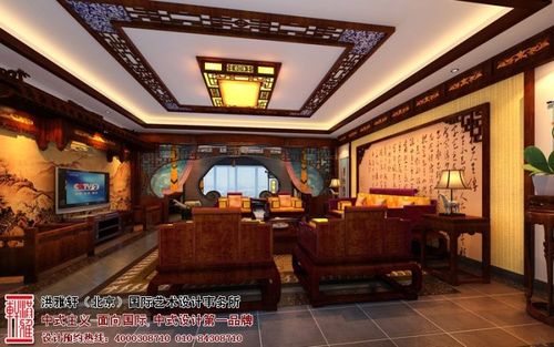 古典中式装修风格住宅设计,沉稳大气具温