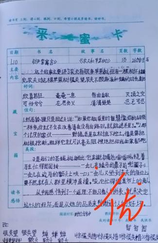 北二小学 三年级一班寒假作业之读书笔记(二)集锦