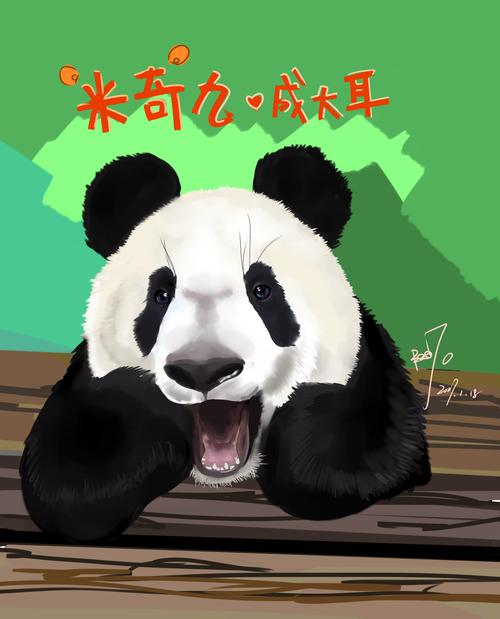 panda -手绘练习