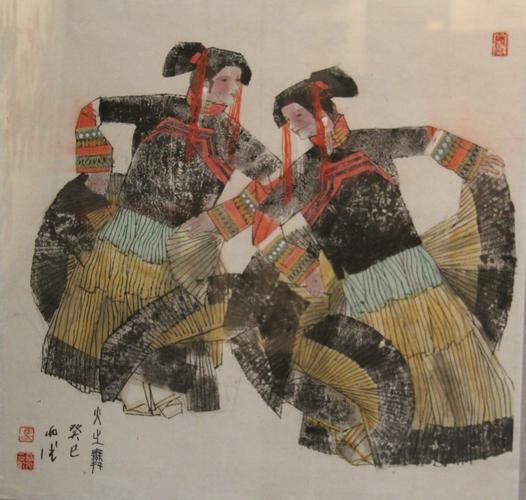马西光画展在甘肃省美术馆举行之二