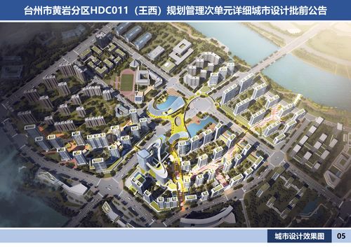 台州市黄岩分区hdc011(王西)规划管理次单元详细城市