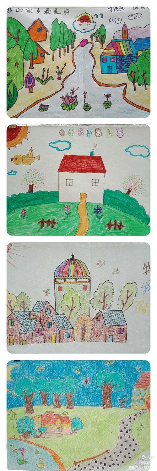 我的家乡最美丽——灵楠幼儿园迎国庆美术作品展