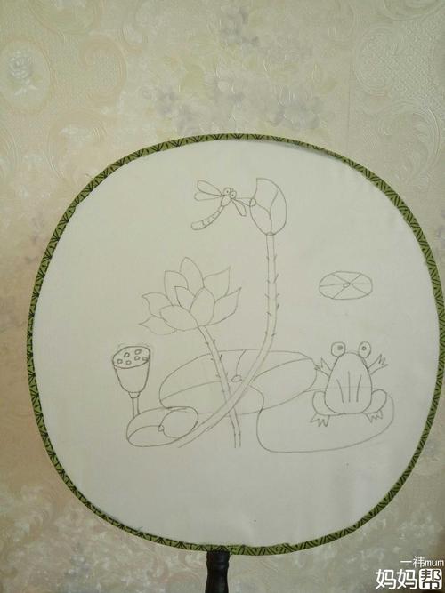 【花花饰界】绘一把荷花团扇,带给你一丝清凉