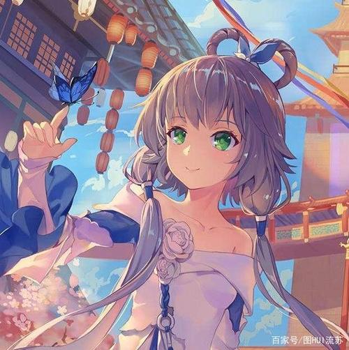 洛天依头像壁纸美图精选 华风夏韵 洛水天依,品中国华夏之韵美