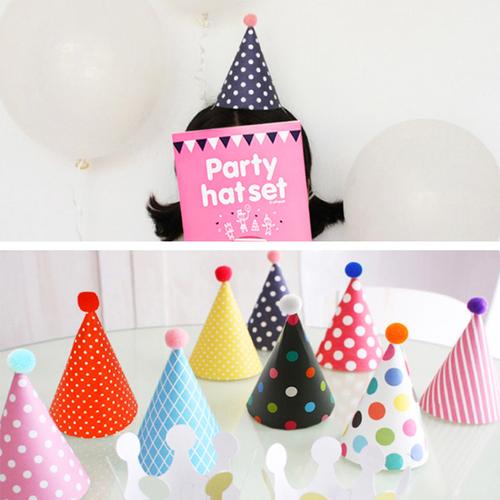 可爱闺蜜派对帽生日帽子儿童party皇冠头饰拍照道具网红宝宝大人