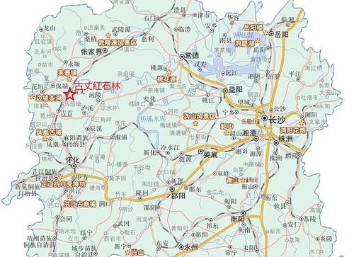 湖南"古丈红石林",是全球唯一在奥陶纪形成的红色碳酸