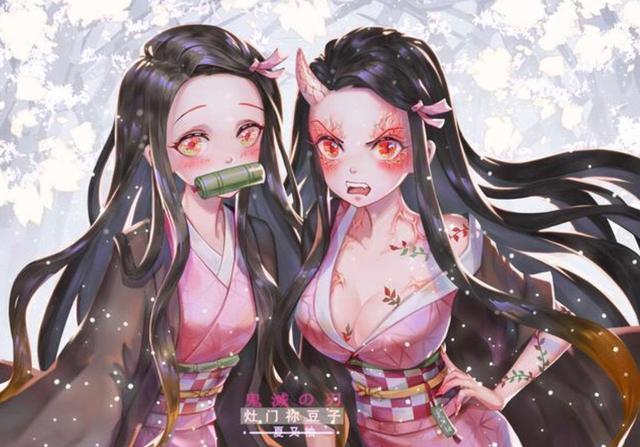 鬼灭之刃美女大盘点第三弹!还是大家熟悉的那个小豆子