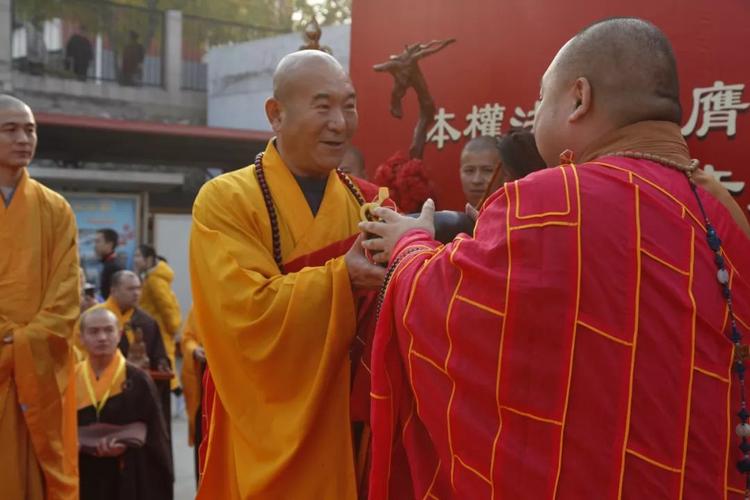 本权大和尚荣膺大唐兴国禅寺方丈