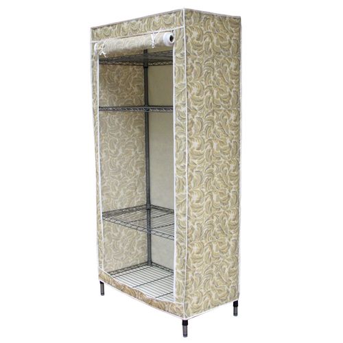 空间大师/美之高置物收纳架无纺布防尘外罩简易衣柜套46x90x172cm商品