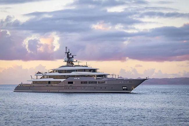 意大利tankoa获奖游艇72米solo号已成功售出