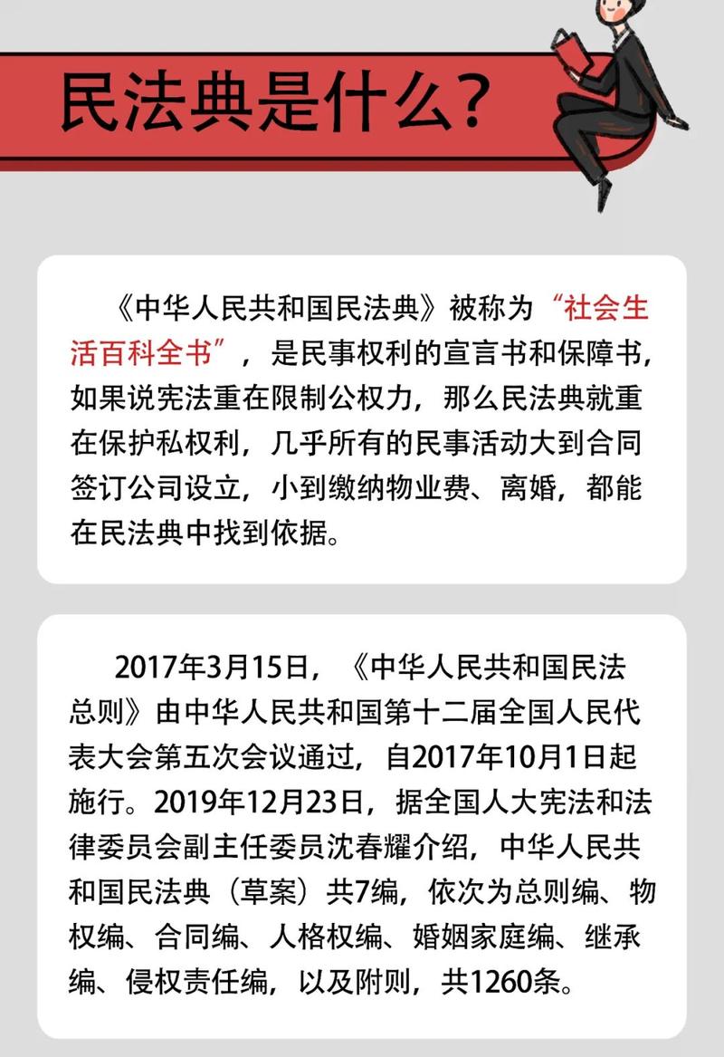 民法典内容科普,看这里!