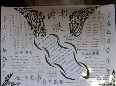 手抄报黑板报  首页 手抄报模板 读好书好读书大学板报  读好书黑板报