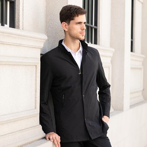 卡丹路男装特卖旗舰店 2018秋冬季新款男士商务休闲夹克外套青年男款