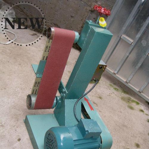 带机三相新品915x100立式抛光机光机砂带机