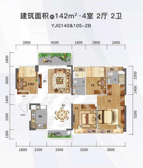(碧桂园·印象花溪户型图)