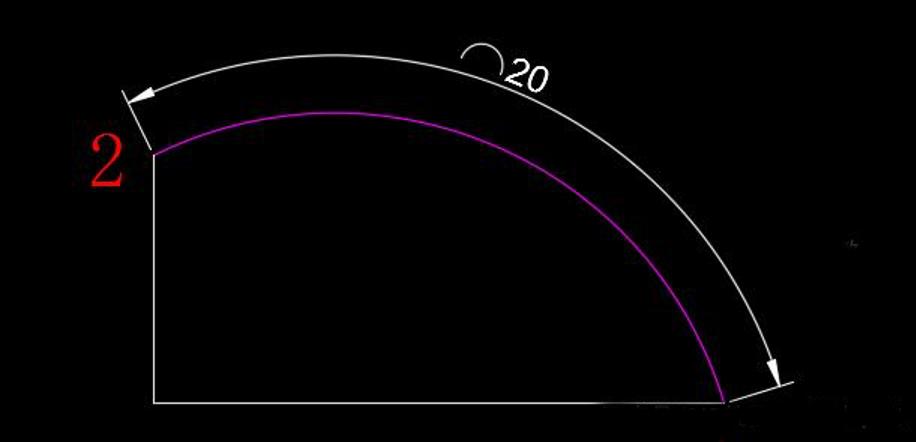 cad绘制指定长度的圆弧的2种方法