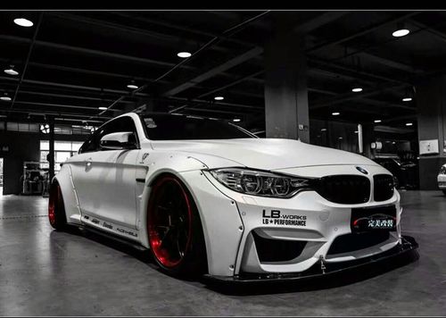 宝马4系m4改装lb performance宽体大包围f32 420i 428i改装lb包围