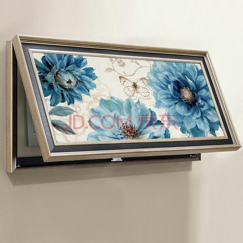 monadiy 电表箱装饰画大尺寸上翻客厅餐厅玄关配电箱信号箱遮挡挂画